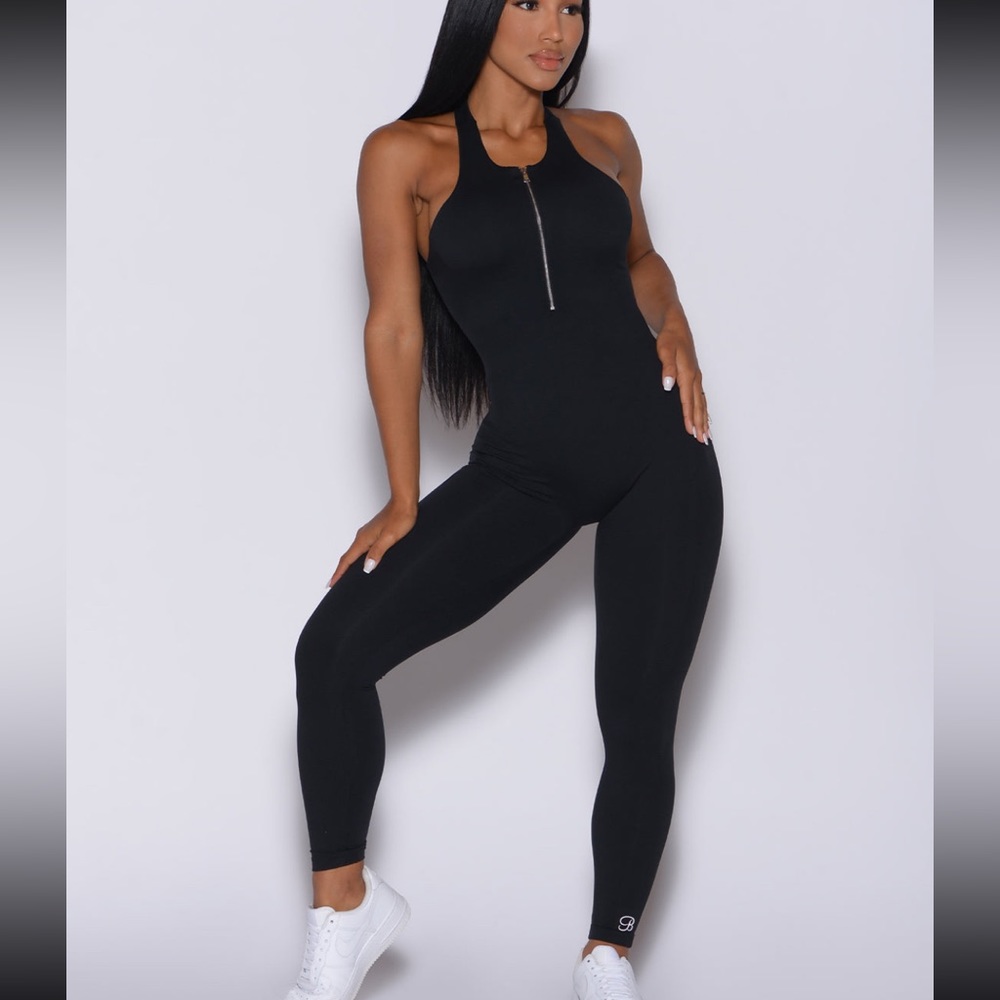 Bombshell sportswear zip bodysuit